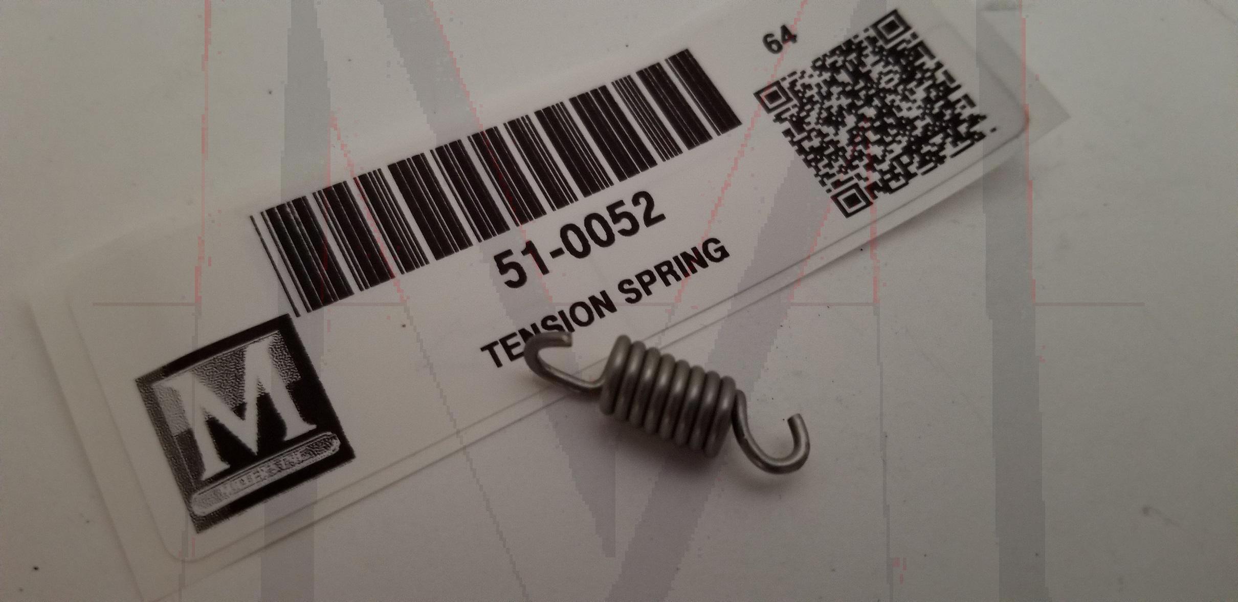 GRILLE STAR MOUNT SPRING