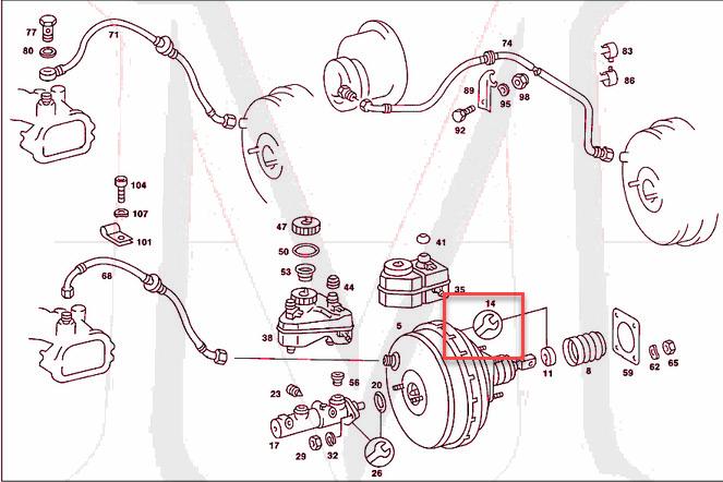 POWER BRAKE BOOSTER AIR FILTER KIT