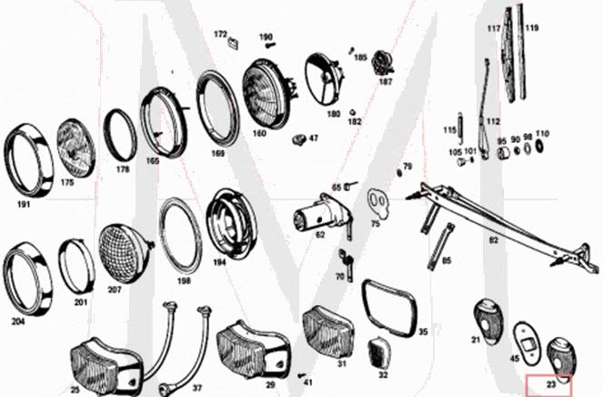 TURN SIGNAL LENS - DRIVER SIDE